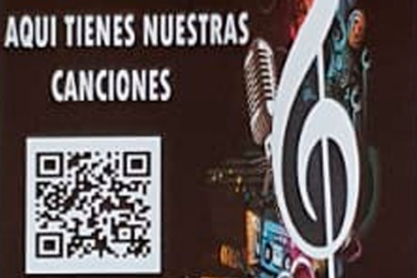 Código QR en las mesas